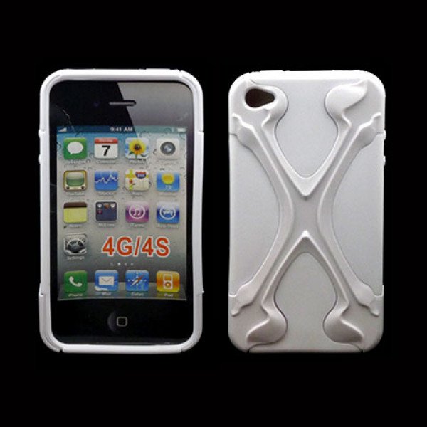 Wholesale iPhone 4 4S X Case (White)